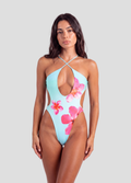 Tropika One-Piece | Turquoise Floral